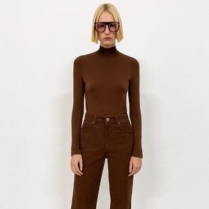 Zara Basic Knit Mock Neck Sweater NWT